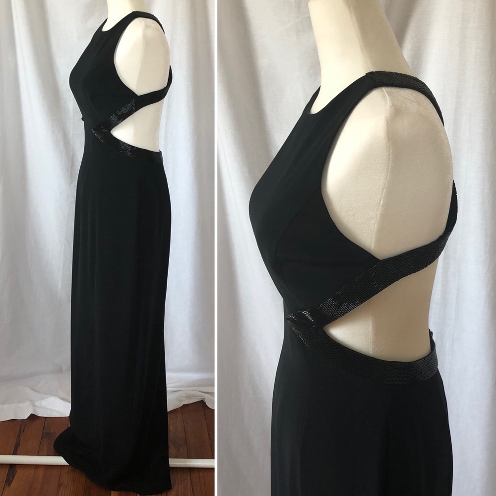 Niteline Della Roufogali Beaded Evening Gown